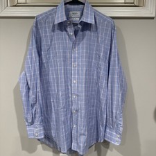 Charles Tyrwhitt Men 17.5-35 Non Iron Classic Fit Houndstooth Shirt