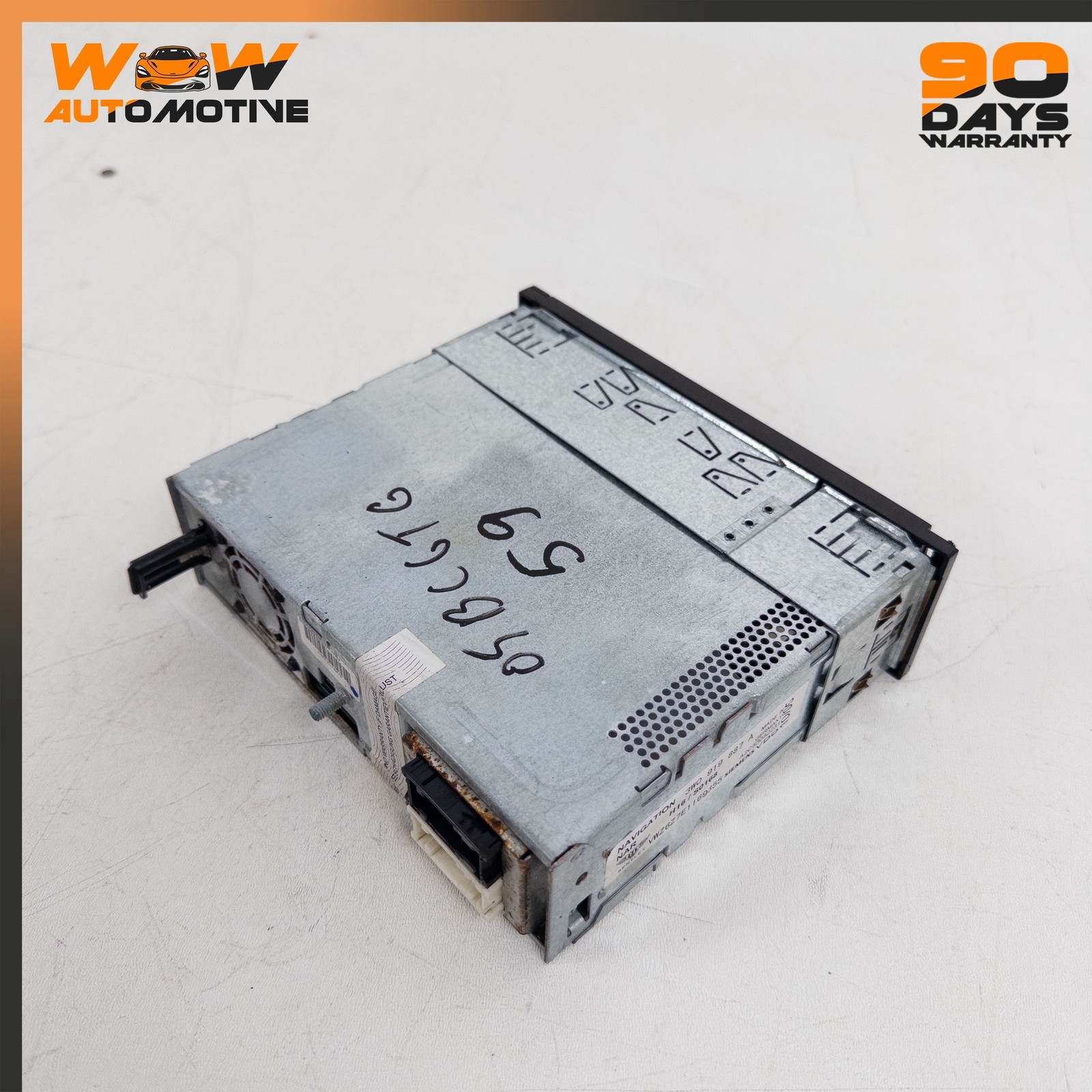 04-13 BENTLEY CONTINENTAL GT NAVIGATION GPS CD DISC PLAYER CONTROL UNIT OEM