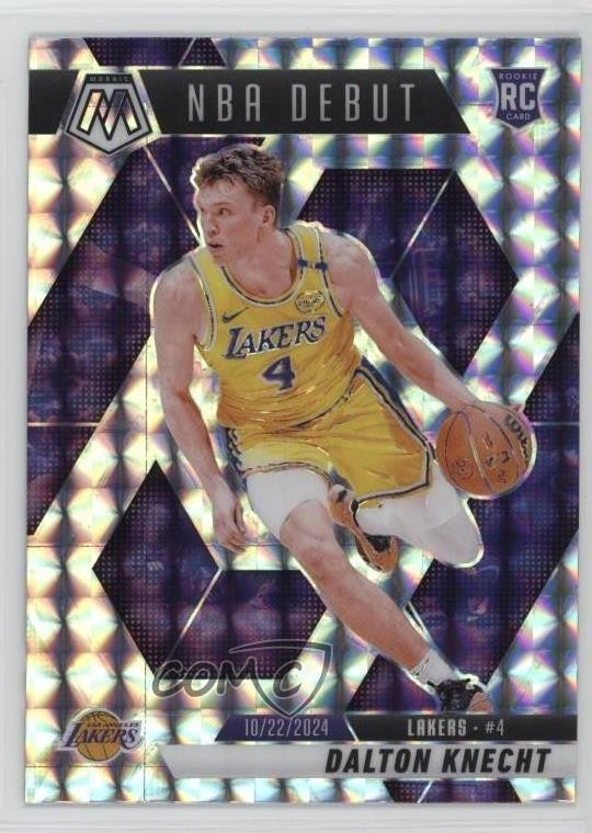 2024-25 Panini Mosaic NBA Debut Mosaic Prizm Dalton Knecht #264 Rookie RC 15j1