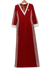 GUCCI × adidas Long sleeves Dress Red M