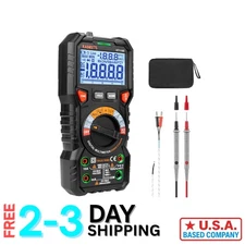 Multifunctional Digital Multimeter 20000 Counts - Accurate Voltage, Temp & More