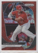 2020 Panini Prizm Tier III Red Mojo Prizm 54/99 Albert Pujols #214 11n6