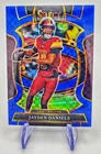 Jayden Daniels 2025 Select Blue Checkered Concourse Prizm /249 No. 88 Commanders