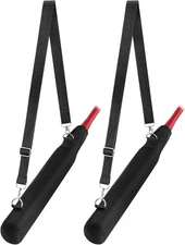 Leyndo 2 Pcs Baseball Bat Sleeve Warmer Softball One Size, black 