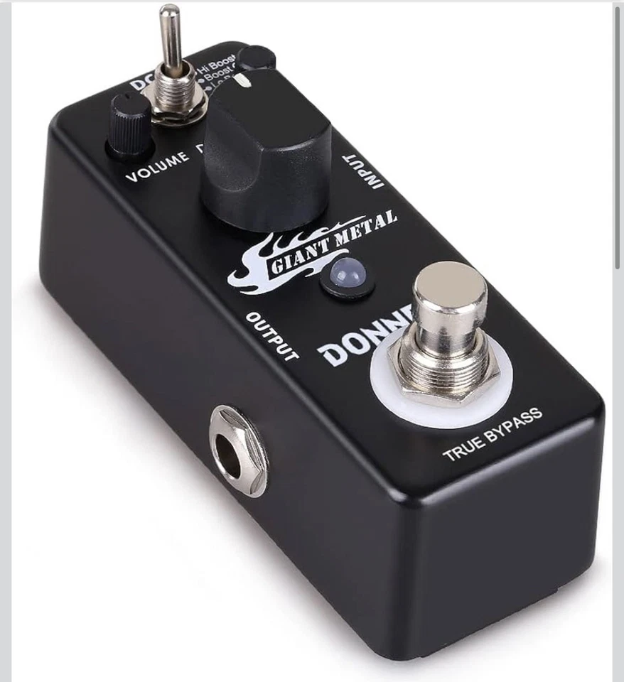 Giant Metal Distortion Pedal -Boost Distortion for Electric Guitar, Pedalboards, - Image 2 of 4