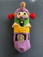 C.R. Gibson Big Idea Veggietales LarryBoy Larry the Cucumber Superhero 9  Plush