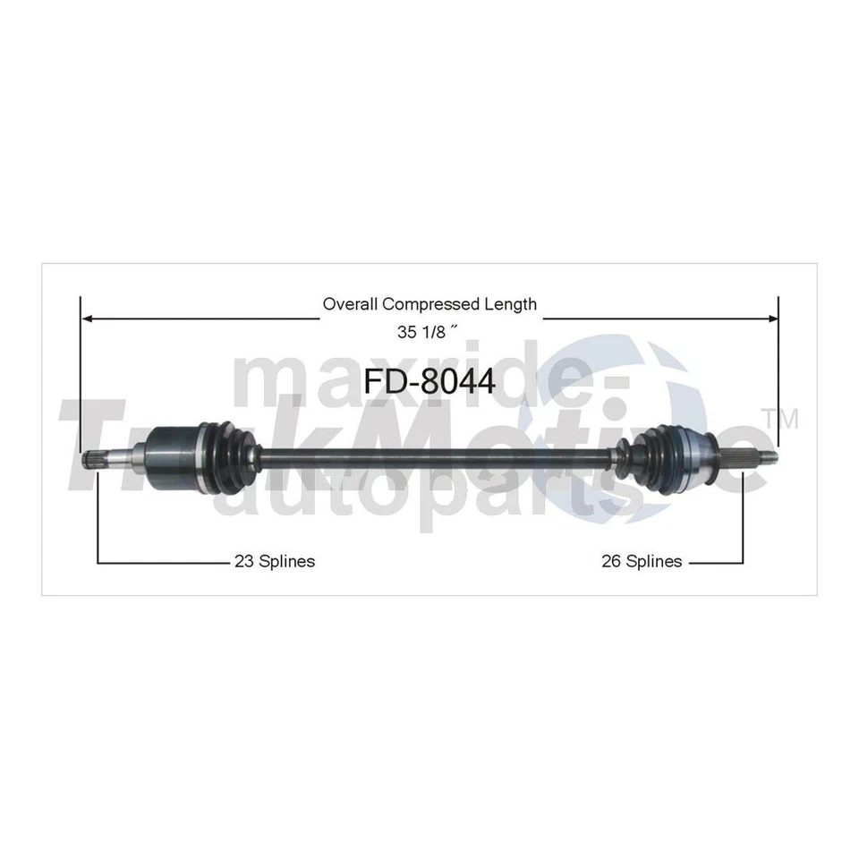 Front Passenger Driver Side CV Axle Joint Fits Ford EXP Ford Escort Ford Tempo - Image 3 of 3