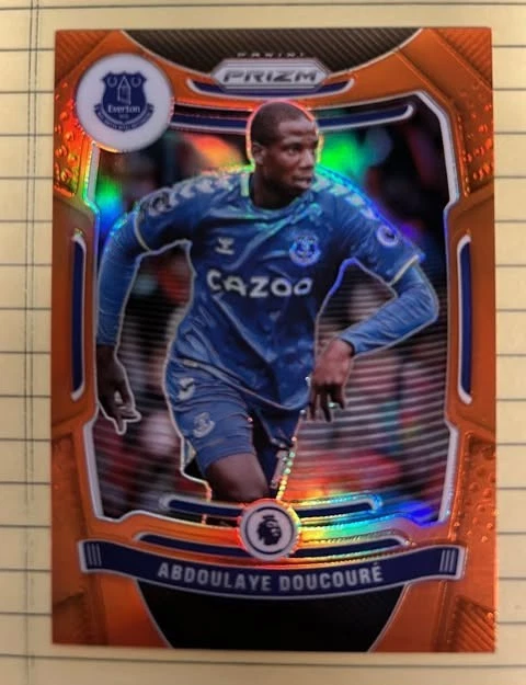 Everton Soccer Original Serial Numbered Sports Trading Cards