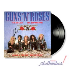 Steven Adler Signed Autographed Vinyl &ldquo;It's So Easy&rdquo; Guns N' Roses PSA/DNA Auth