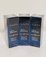 3 OLAVITA Liquid Solution Anti Aging Serum 30 ml 1.01 oz Exp April 2028 Sealed 