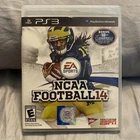 Sony Playstation 3 PS3 NCAA Football 14 Game Sports 2013 Complete CIB + Manual