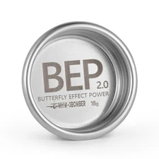 58mm Espresso Filter Basket, 18g Double-layer Stainless Steel High Precision ...