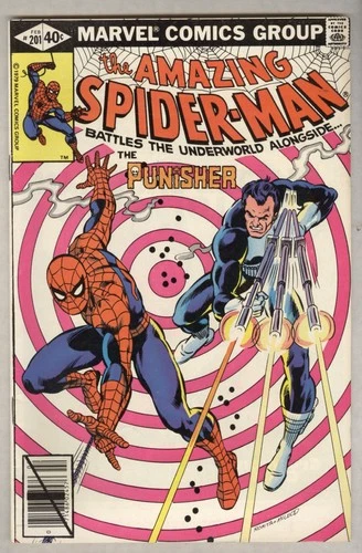 Amazing Spider-Man #201 February 1980 VG+ Punisher