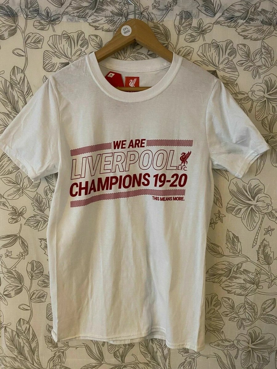Liverpool shirt champions 19 cheap 20