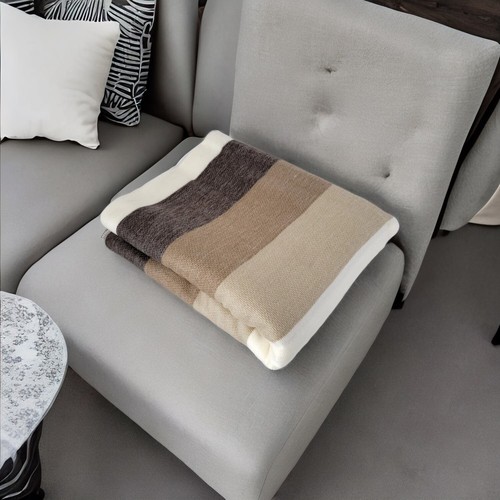 Throw - Alpaca wool throw Blanket | Baby Alpaca Throw Blanket | wool throw - Picture 5 of 8