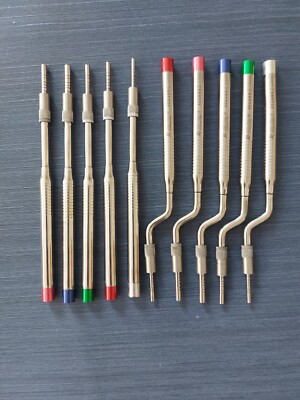 Dental Osteotom Implantat Sinus Lift Kit Konkav Elevator Set plus Kassette 