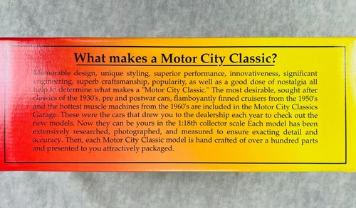 🇺🇸🇺🇸Motor City Classics 1:1957 Studebaker Golden Hawk Arctic White🇺🇸🇺🇸 - Bild 4 von 6