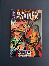 Sub-Mariner #6 (Marvel Comics October 1968) - Tiger Shark App.