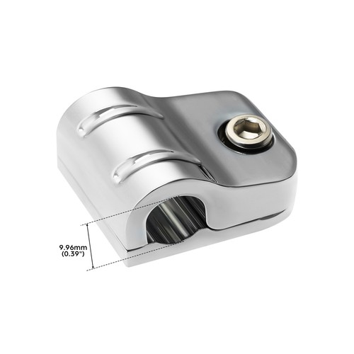 Clutch Cable Clip Chrome For Harley Heritage Softail Fat Boy FLSTF FLST 2000-18 - Picture 14 of 14