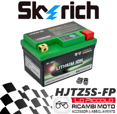 KYMCO MAXXER/MONGOOSE 50 2005 2010 MOTORRADBATTERIE LITHIUM YTX5L-BS SKYRICH