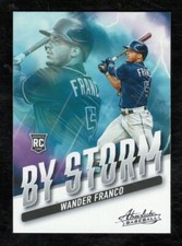  Wander Franco Insert 2022 Absolute By Storm #1 Rookie Card