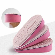 Breathable Shoe Insole EVA Heel Pad Insert Sneakers Height Increase Women 1 Pair