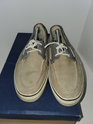 Sperry Mens Top Sider Size 9 Tan Brown‎ Leather Shoes B13-CH171 Sperry Top-Sider A/O 2-Eye Women main image 2