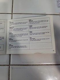 ULTIMA EXODUS : (NES , 1988) = **INSTRUCTION MANUAL ONLY **