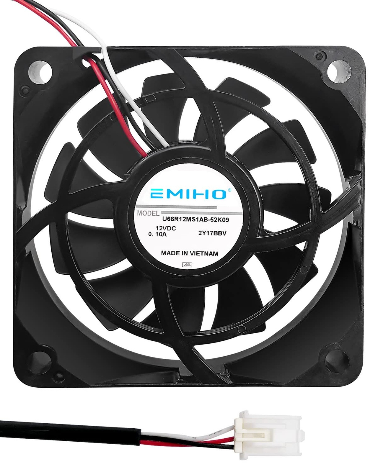 Replace DA31-00070E U66R12MS1AB-52K09 Refrigerator Ice Maker Fan Motor Fit fo...