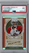 2019 Panini Chronicles Kyler Murray Rookie Legacy Red /99 Card No. 217 RC PSA