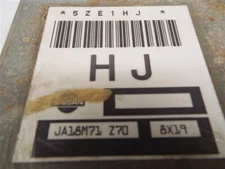 Engine ECM Electronic Control Module Front Lower Console Fits 99 ALTIMA 162049