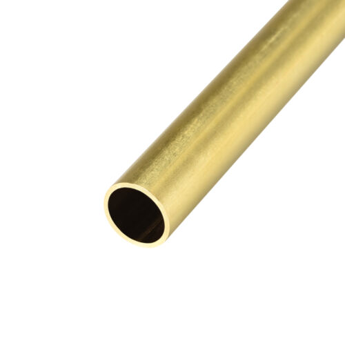 Brass Round Tube Tubing Pipe 300mm Length 12mm OD 1mm Wall Thickness Seamless - Picture 3 of 4