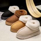 Slippers Fluffy Booties Womens Fur House Shoes Winter Ankle Indoor Plush 20% OFF