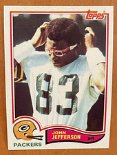 1982 Topps - #362 John Jefferson Green Bay Packers, Arizona State