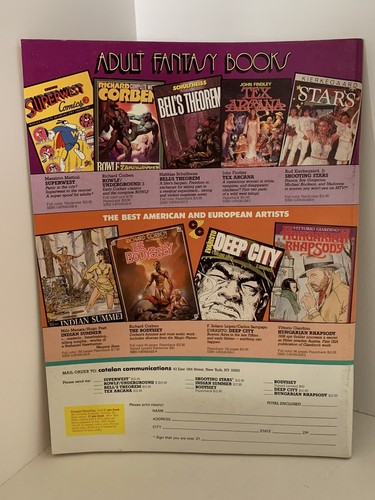 The Comics Journal #114 Jay Lynch Atlas Comics - Imagen 2 de 3