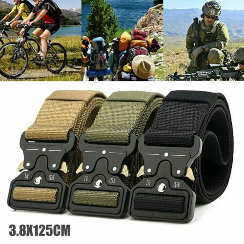 Cinture da uomo nere senza marca