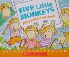 Five Little Monkeys Play Hide-and-Seek - Paperback By Christelow, Eileen - GOOD