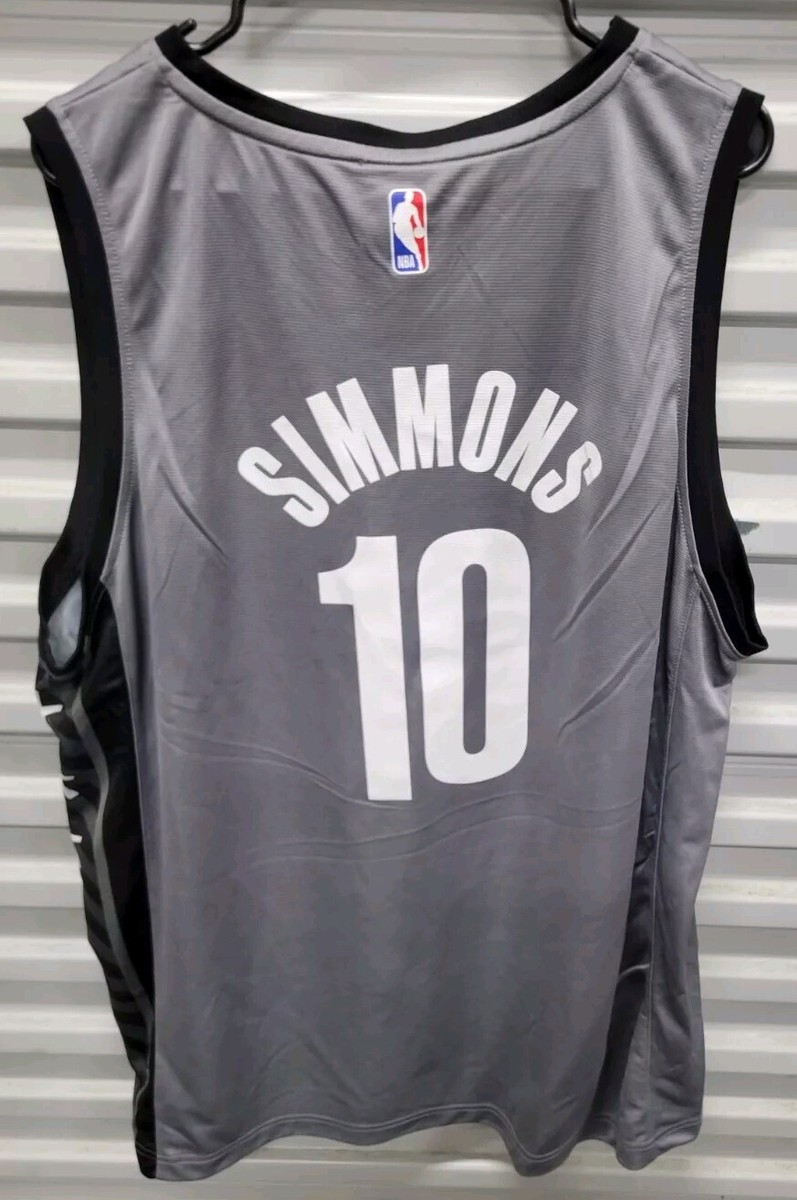 Ben Simmons Brooklyn Nets Alternate Gray Jersey Size XL NWT | eBay
