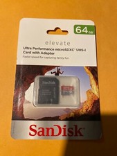 NEW Sandisk Ultra 64GB microSDXC Card with Adapter Memory Card