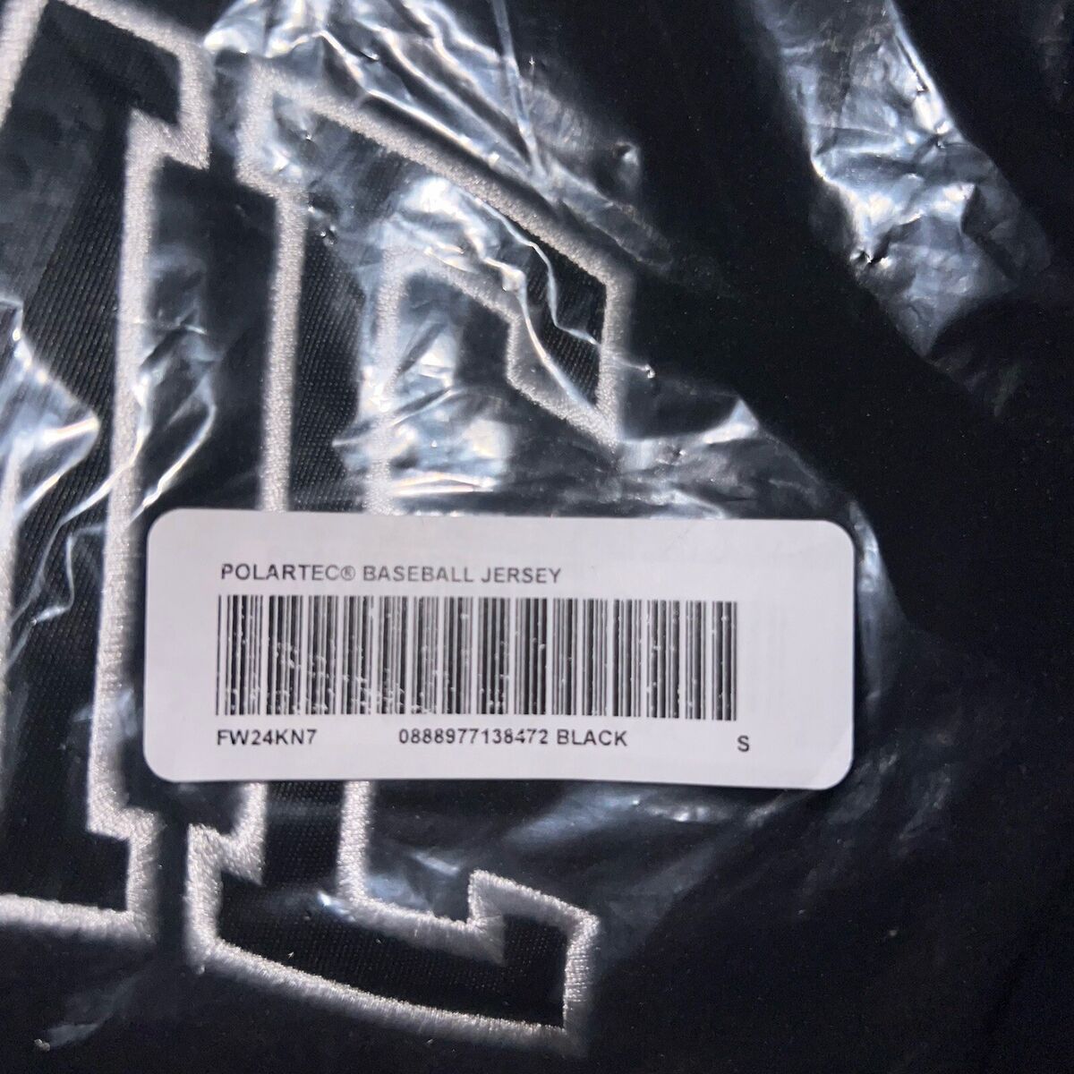 Supreme Polartec Baseball Jersey Black Size: S | eBay Supreme Polartec Baseball Jersey Black Size: S | eBay
