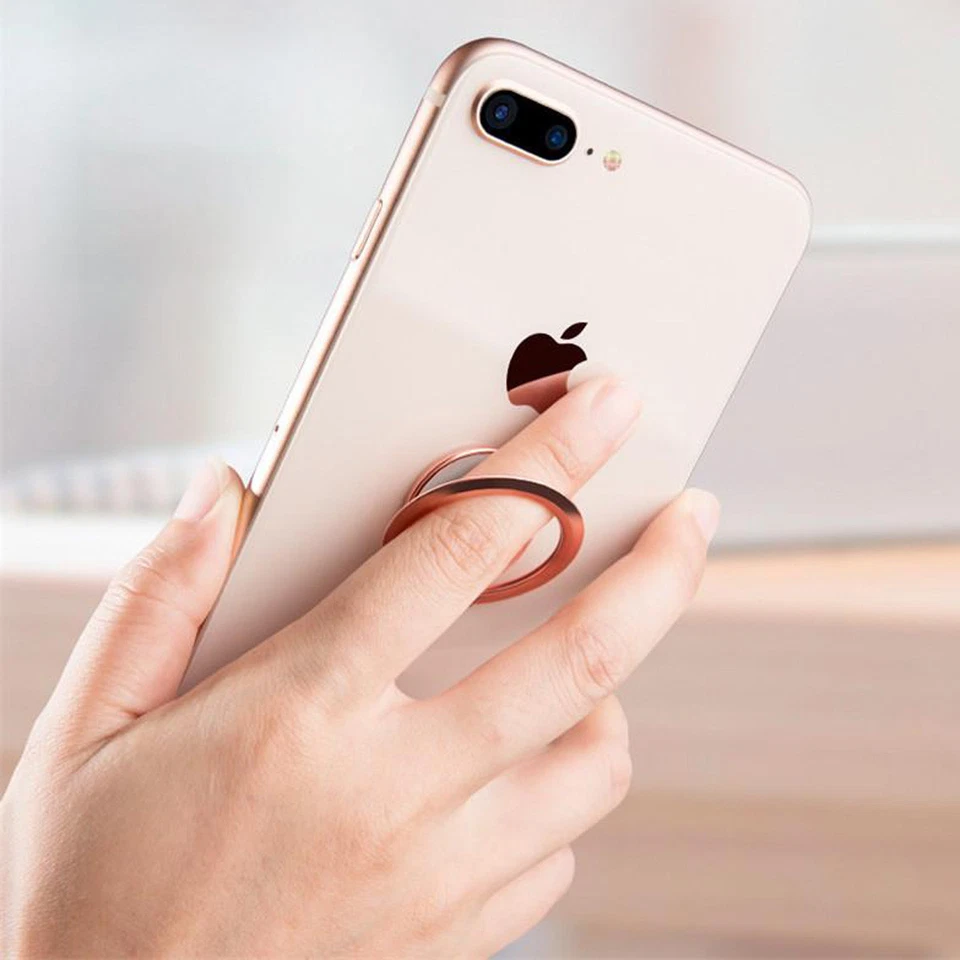 Supporto Per Smartphone 360° Anello Ultra Slim Girevole Per Telefono - Immagine 3 di 4