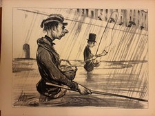 Honoré Daumier Hunting & Fishing Twenty-Four Lithographs Hardcover Book — listing 4