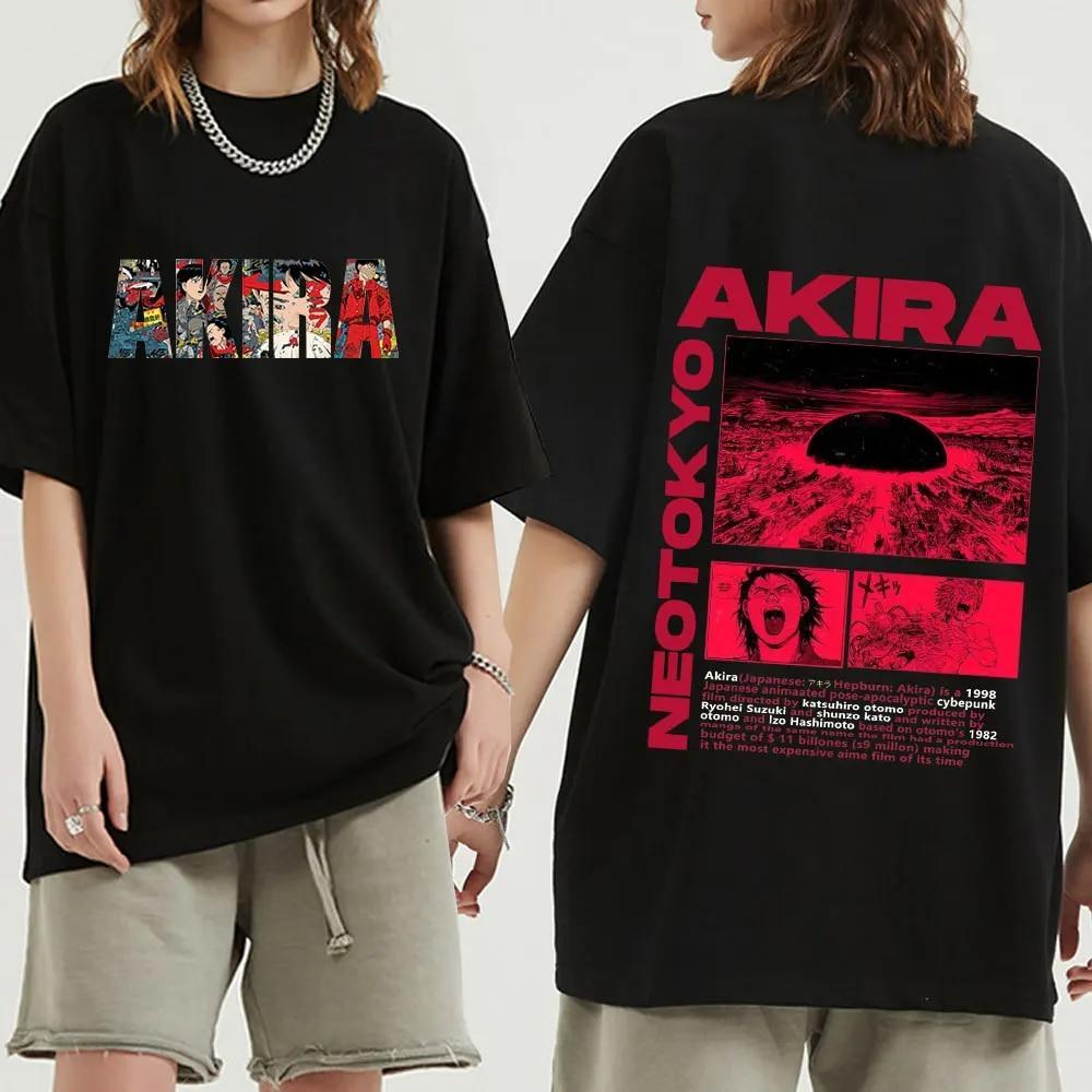 Neo Tokyo Akira Kaneda T-shirts Anime Unisex Men Women Cosplay
