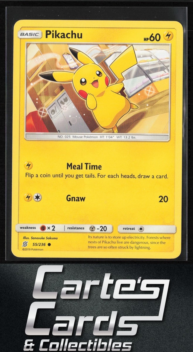 Pikachu Pokémon Card Pikachu (55) Pokemon #55/236 Common | eBay