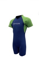 New Body Glove Child Large 50 to 60 Lbs Springsuit Wetsuit Blue Green 4-6 Years
