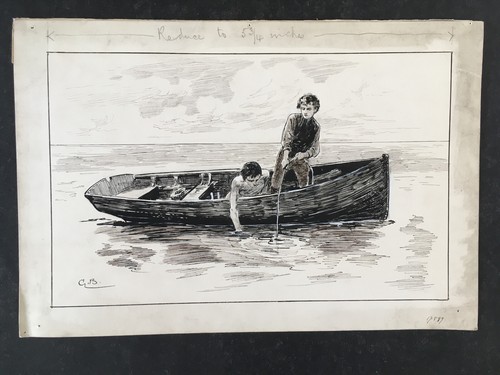 Book Illus. Gordon Browne (son of Phiz Charles Dickens) Provenance Chris Beetles - Picture 2 of 7