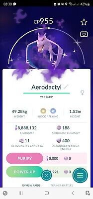 Shiny Shadow Aerodactyl : r/pokemongo