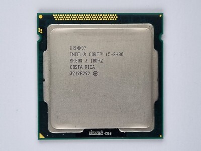Prozessor, Intel Core i5-2400, SR00Q Costa Rica 3,10GHz