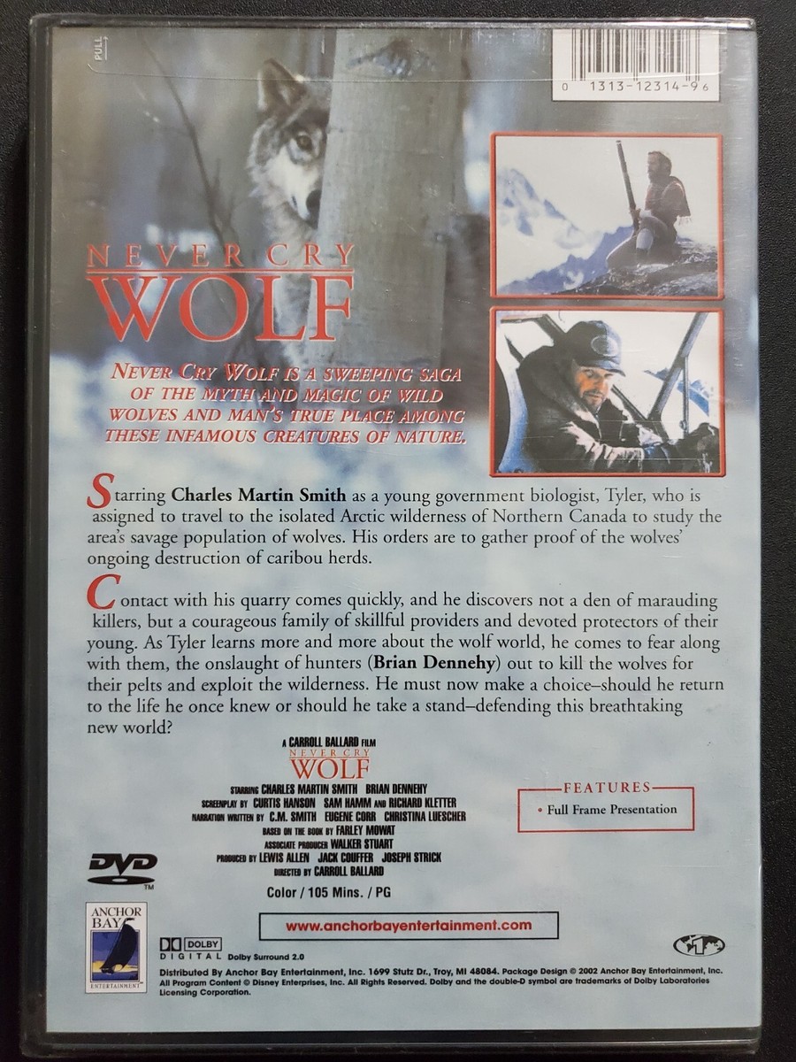 Never Cry Wolf (DVD, 2002) Brian Dennehy 1983 Anchor Bay Region 1 NEW SEALED OOP 13131231496 | eBay Never Cry Wolf (DVD, 2002) Brian Dennehy 1983 Anchor Bay Region 1 NEW SEALED OOP 13131231496 | eBay