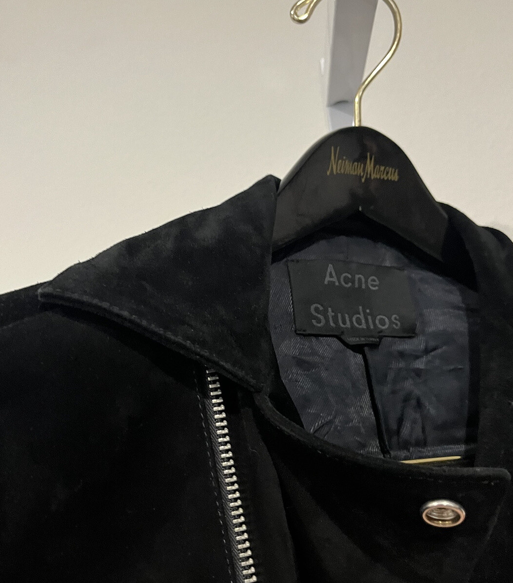 Acne Studios (Acne) Single Riders Jacket Sz 44 (US 34) Sheephide